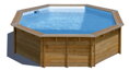 Drevený bazén GRE: Ø 500 x 127 cm